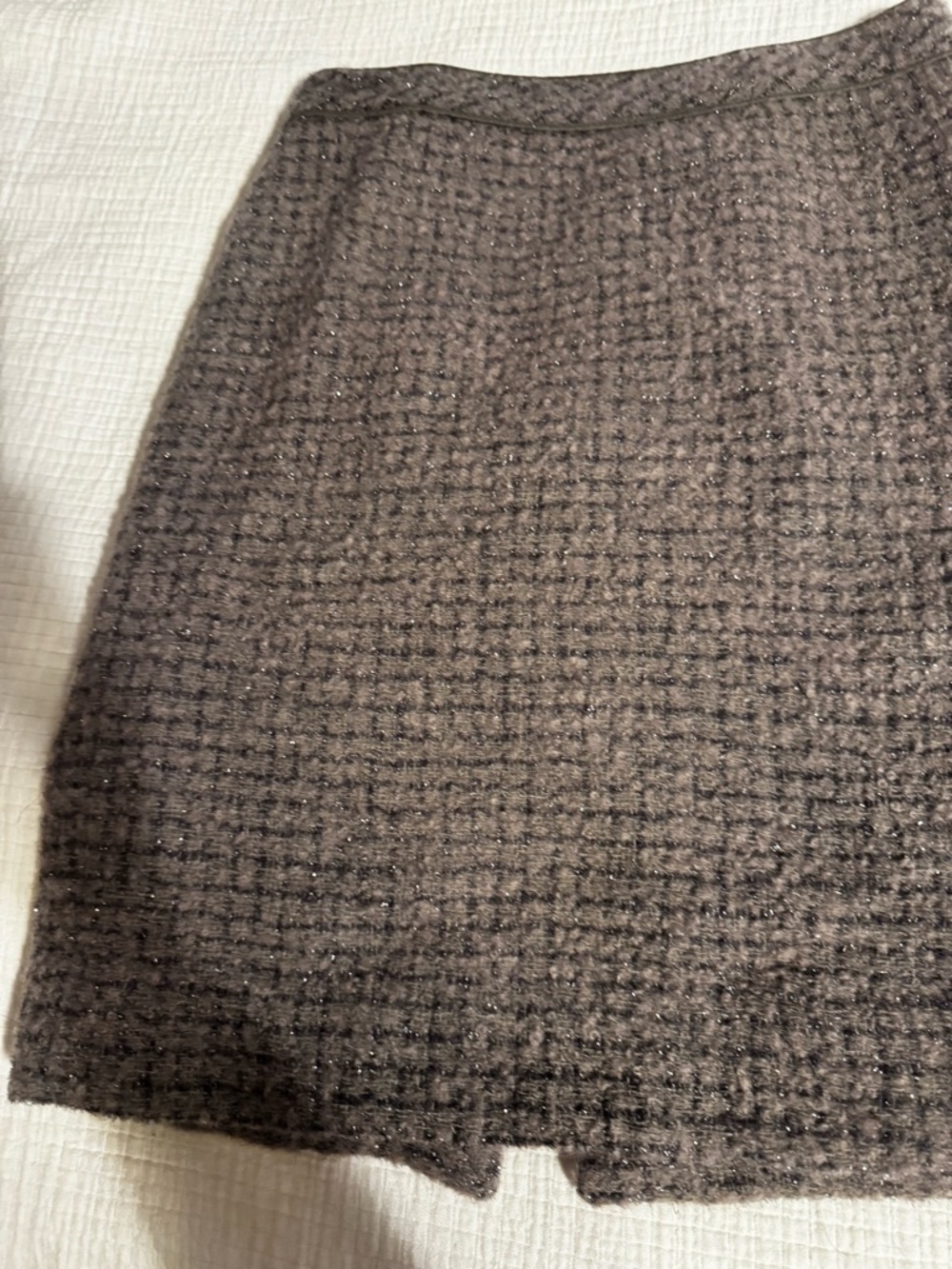 J Crew Women’s Wool Blend Size 4 #2 Pencil Skirt Winter Casual Travel - Picture 3 of 12